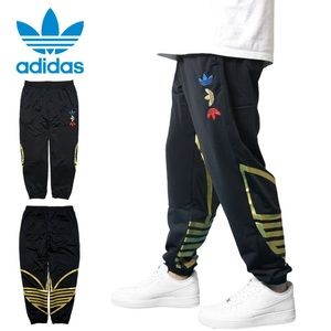 adidas metallic pants